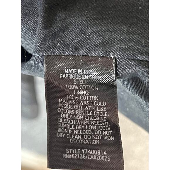 Guess Trench Coat Jacket Single Breasted Belted‎ Metallic Charcoal Gray Womens S - Picture 14 of 14